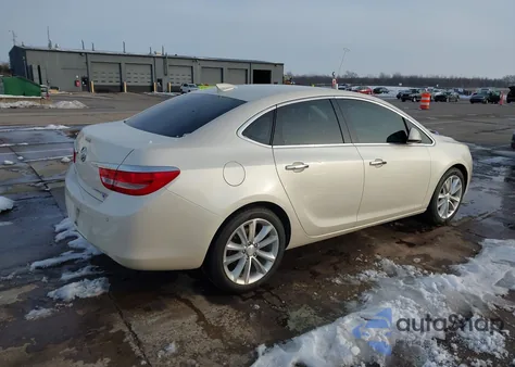 2015 Buick Verano Leather Group from USA, damaged, VIN 1G4PS5SK1F4147185